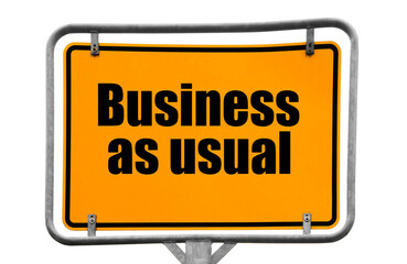 Business as usual