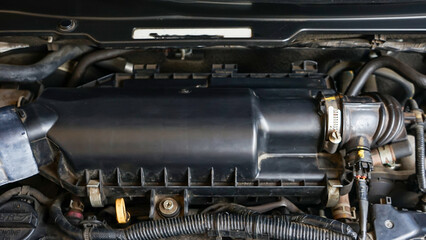 close up of an old typewriter