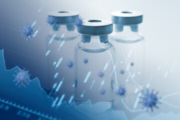 医療イメージ　世界的な感染症の流行