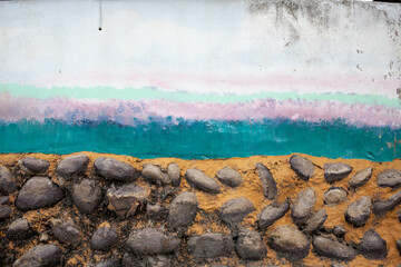 담장, 담쟁이, 벽, 식물, 녹색, 담벼락, 문짝, 이끼, green,  wall,  바탕화면, 배경화면
