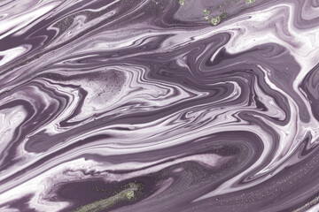 Simple marble abstract background. Liquid ink pattern.