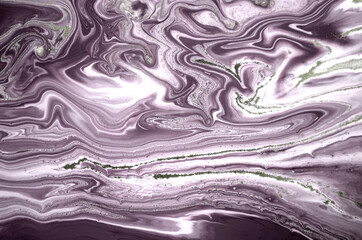 Simple marble abstract background. Liquid ink pattern.