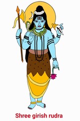 A beautiful illustrations of inadian gods and goddesses