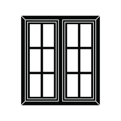 window icon. Architectural elements. vector illustration