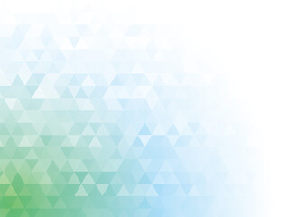  	背景　ジオメトリック　水色　緑
