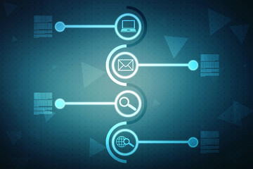 Binary Code Background, Digital Abstract technology background, Big data digital binary code, Internet Data Communication and Transfer background, Futuristic information technology concept