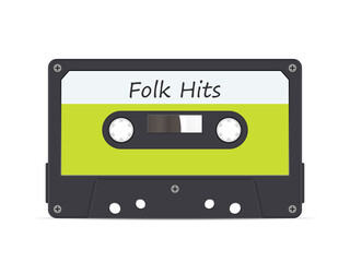 Cassette tape folk hits