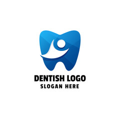 Dental Gradient Logo Template