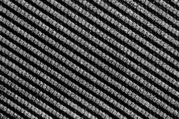 Grunge texture linen fabric. Vector illustration. Natural background for design. 