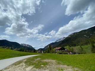 Steinberg am Rofan in den Brandenberger Alpen în der Nähe vom Karwendel und Achensee 