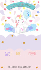 invitation to a children's party