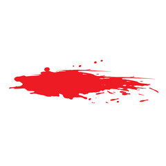 Vector of ink splashes.	