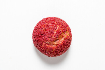 french pastry with berry cream