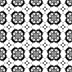 seamless black and white tile pattern