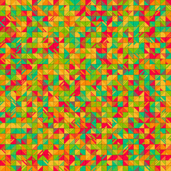 Abstract Geometric Pattern generative computational art illustration
