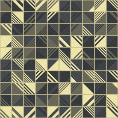 Abstract Geometric Pattern generative computational art illustration