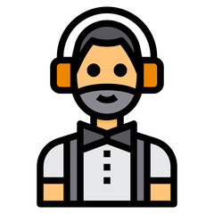 Avatar line icon