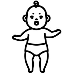 Fototapeta premium Baby walking