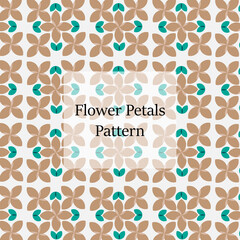 flower petals pattern . beautiful natural background. vector illustration