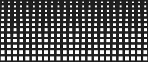 Square halftone pattern texture. Abstract geometric element background.