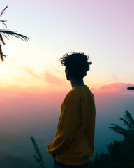 silhouette of a person