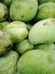 Manggo fruits in the supermarket