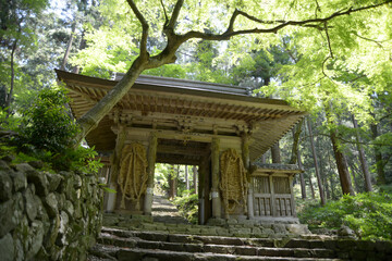 百済寺　仁王門　滋賀県東近江市