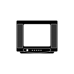 television icon set vector sign symbol