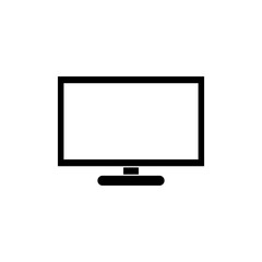 television icon set vector sign symbol
