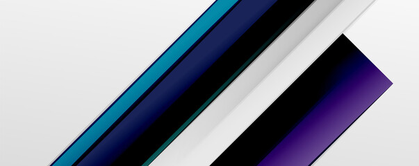 Color abstract lines trendy geometric background for business or technology presentation, internet poster or web brochure cover, wallpaper