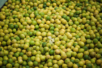green lemons background
