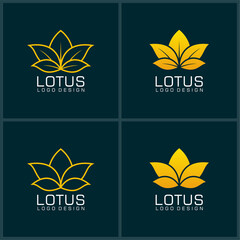 VECTOR LOTUS LOGO MEDITATION SYMBOL,BALANCE,BUDDHIST,MODERN ICON SET