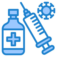 medical blue style icon