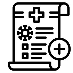 report outline style icon