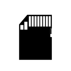 Micro sd card Icon illustration on white background
