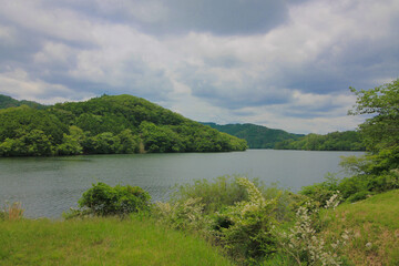Mikawa lake, 三河湖, Japan