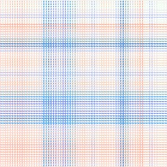 Seamless pattern with abstract checkered ornament. Textile print.