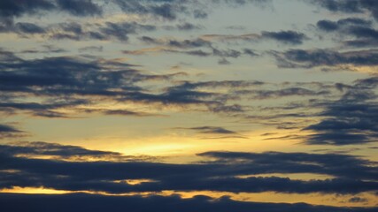 Obraz premium Sunset in the sky