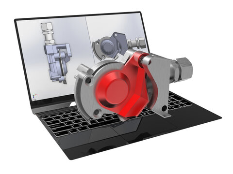 3D rendering - computer aided assembly
