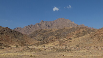 Fototapeta na wymiar Jebel Jar Valley, Saudi Arabia, Yanbu area