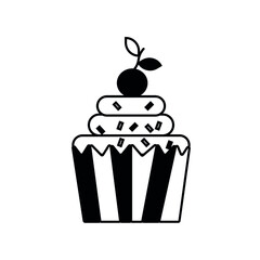 cupcake illustration