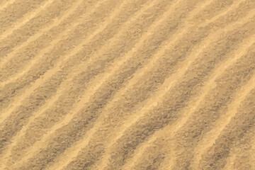 Light Brown Sea Sand Texture Pattern, Sandy Beach Background