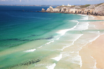 amazing beach of Camaret Sur Mer