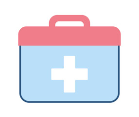 Obraz premium first aid suitcase