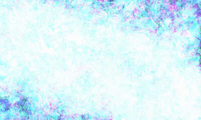 Blue violet pink light glitch effect background. Summer background. Blue abstract banner.
