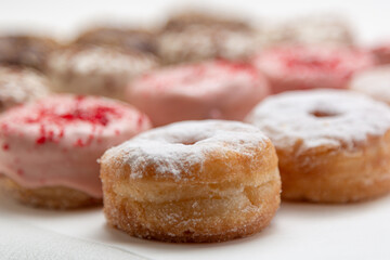 ドーナッツ, デザート, おやつ, 甘い, ケーキ