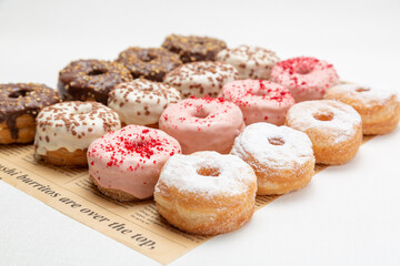 ドーナッツ, デザート, おやつ, 甘い, ケーキ