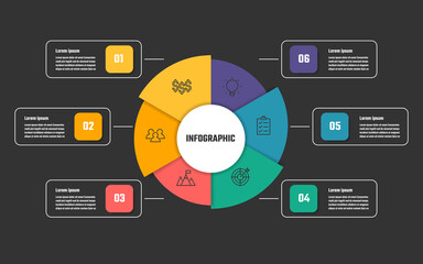 business infographic vector design, information