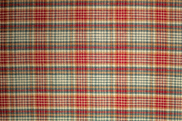 red and yellow plaid pattern
