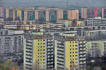 Plattenbauten im Berliner Bezirk Marzahn-Hellersdorf 